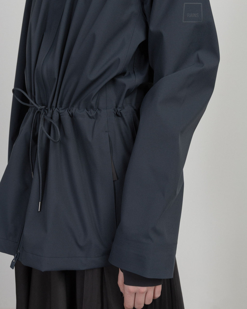 Parka Rains SuvaHardshellStringWJacket Azul - 86-12470-02