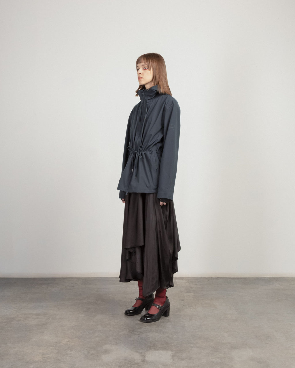 Parka Rains SuvaHardshellStringWJacket Azul - 86-12470-02