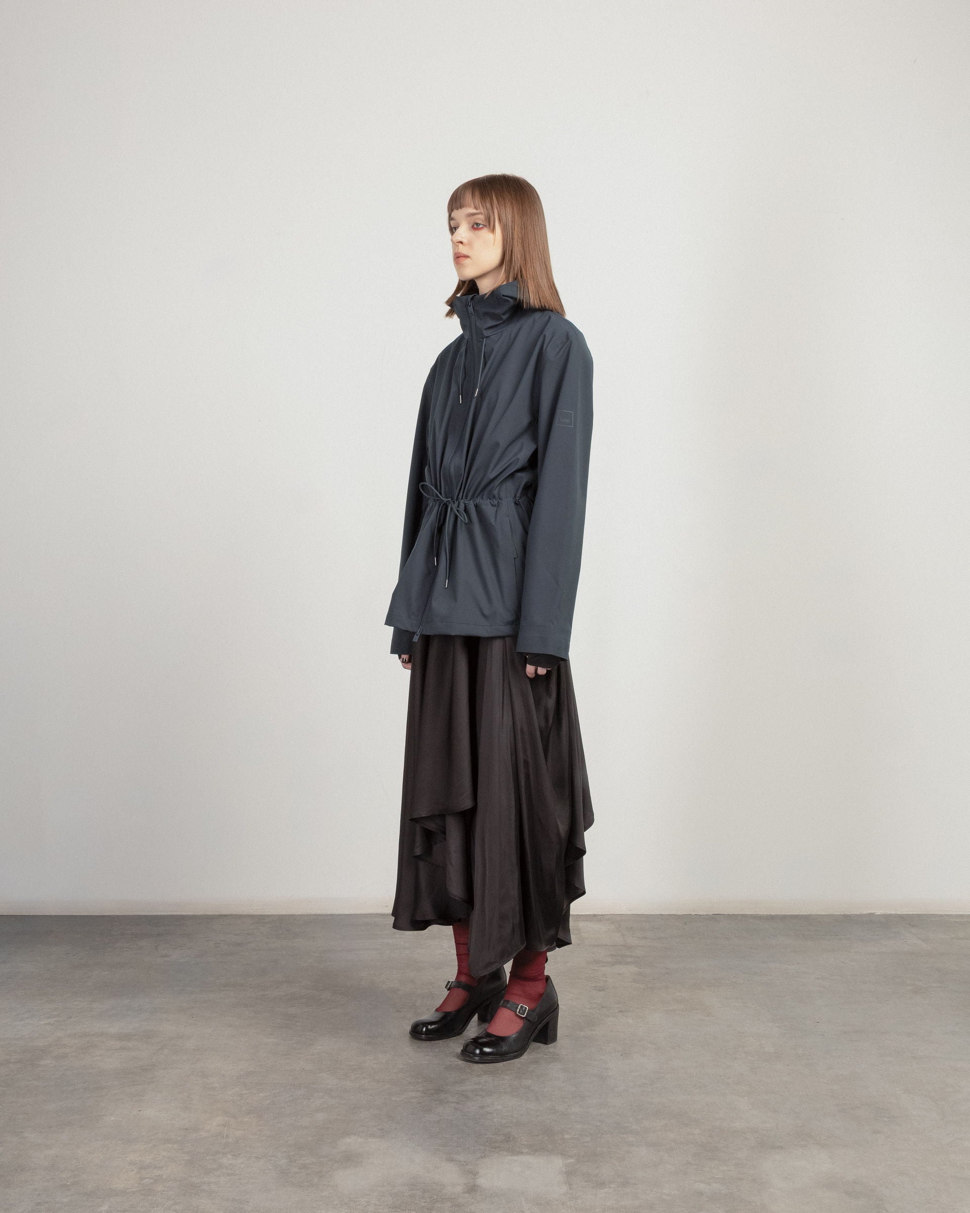 Parka Rains SuvaHardshellStringWJacket Azul - 86-12470-02