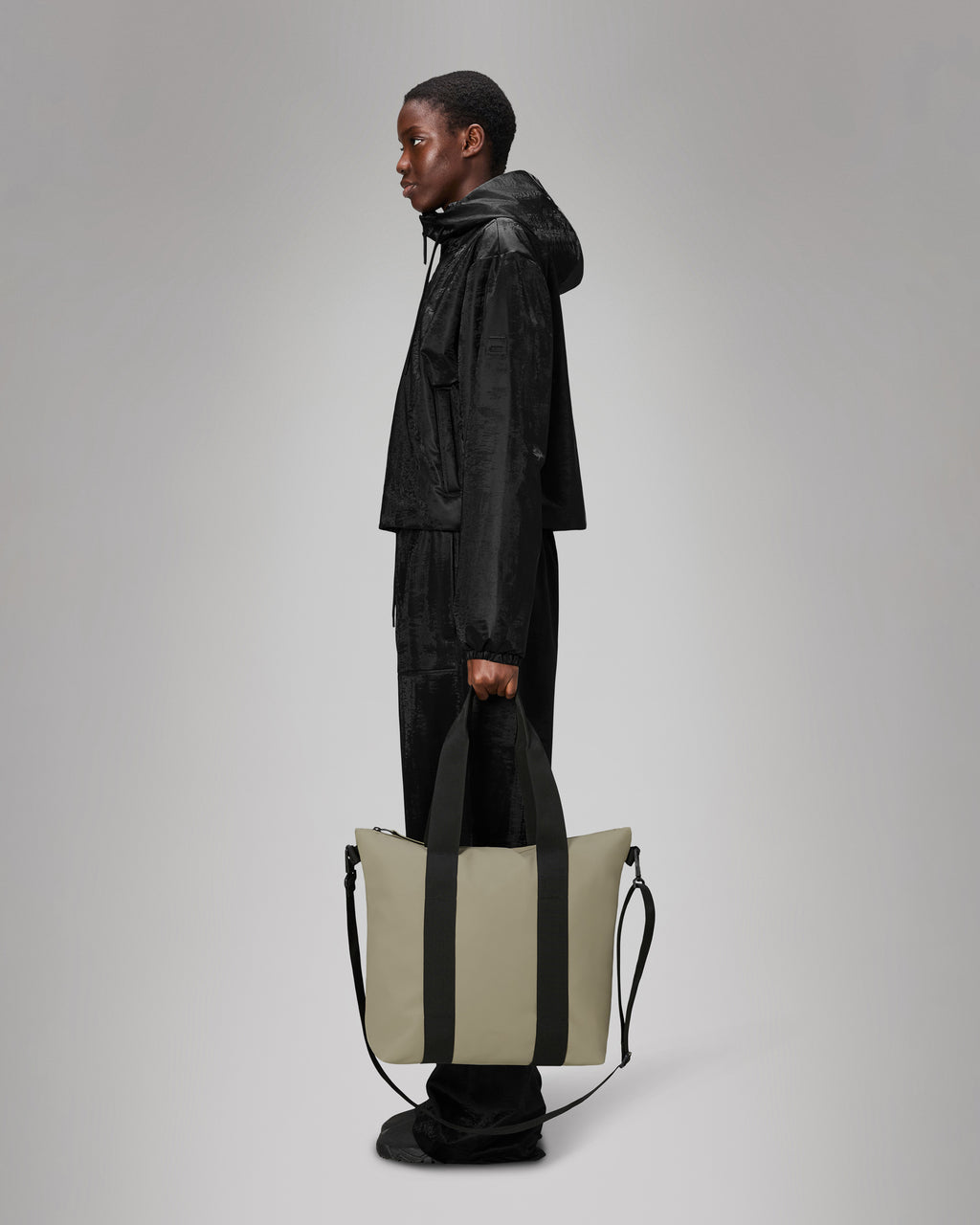 Mala tote Rains ToteBagMini Verde Kaki - 86-14160-23