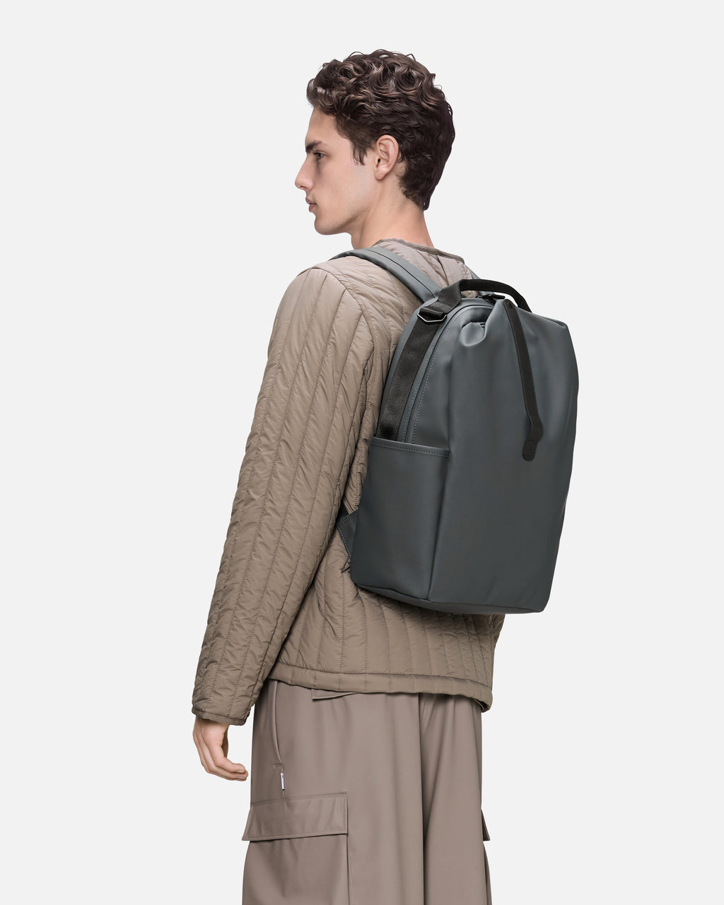 Mochila Rains ClipFrontBackpack Cinza