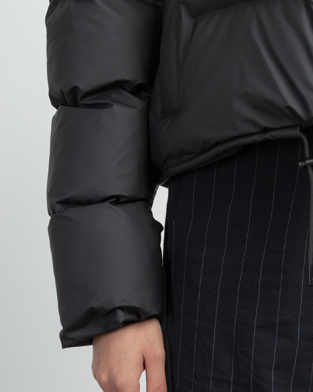 Blusão acolchoado Rains 15150 Preto - 86-15150-01