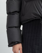 Blusão acolchoado Rains 15150 Preto - 86-15150-01