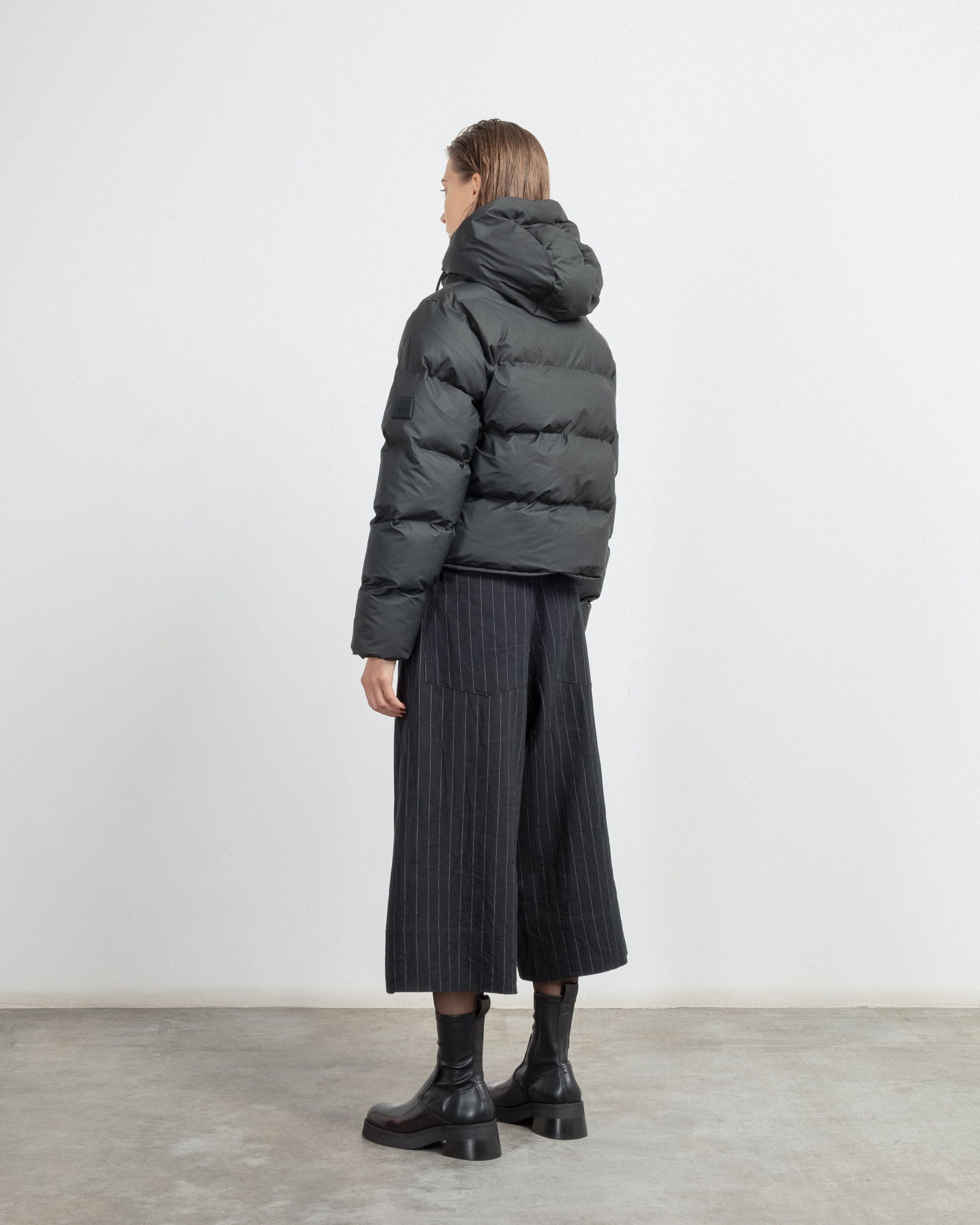 Blusão acolchoado Rains 15150 Preto - 86-15150-01