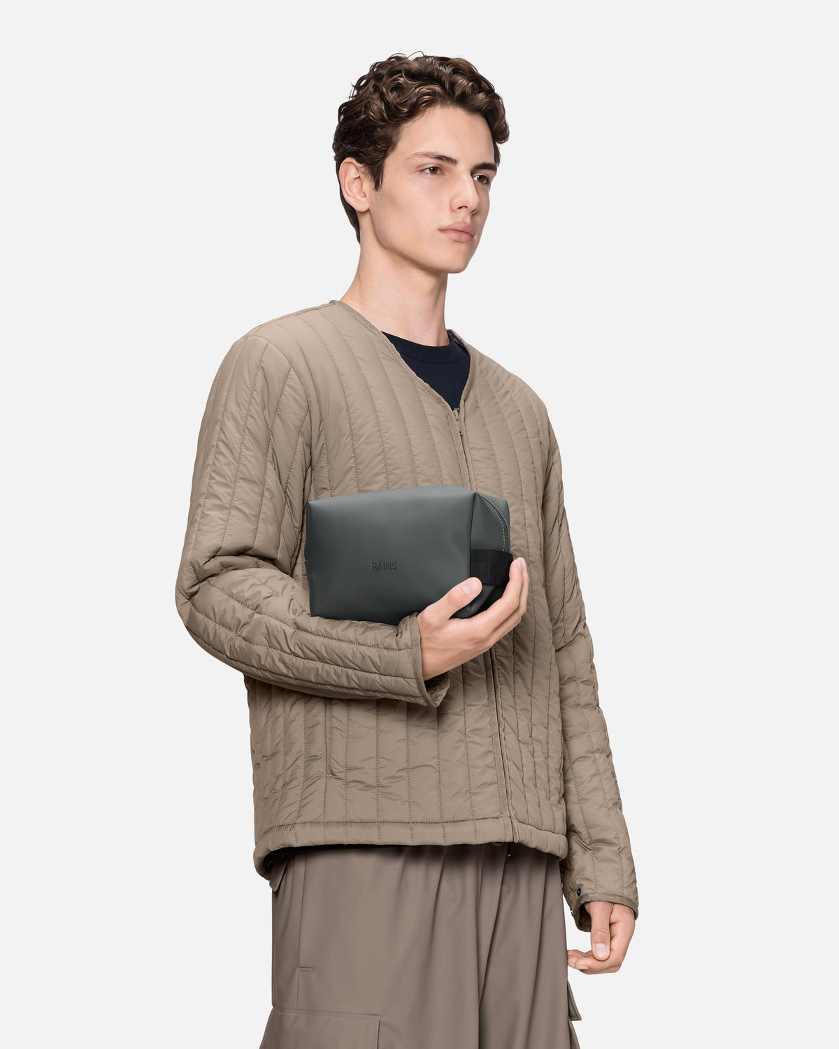 Necessaire Rains WashBagSmall Cinza