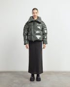 Blusão acolchoado Rains AltaVisionShortPuffer Verde - 86-17230-10