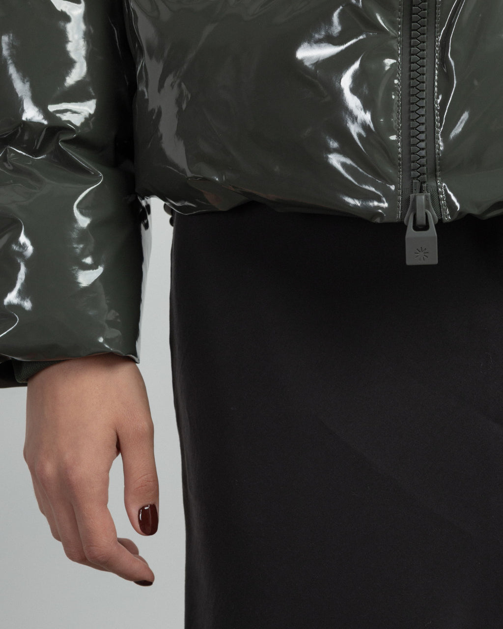 Blusão acolchoado Rains AltaVisionShortPuffer Verde - 86-17230-10