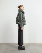 Blusão acolchoado Rains AltaVisionShortPuffer Verde - 86-17230-10