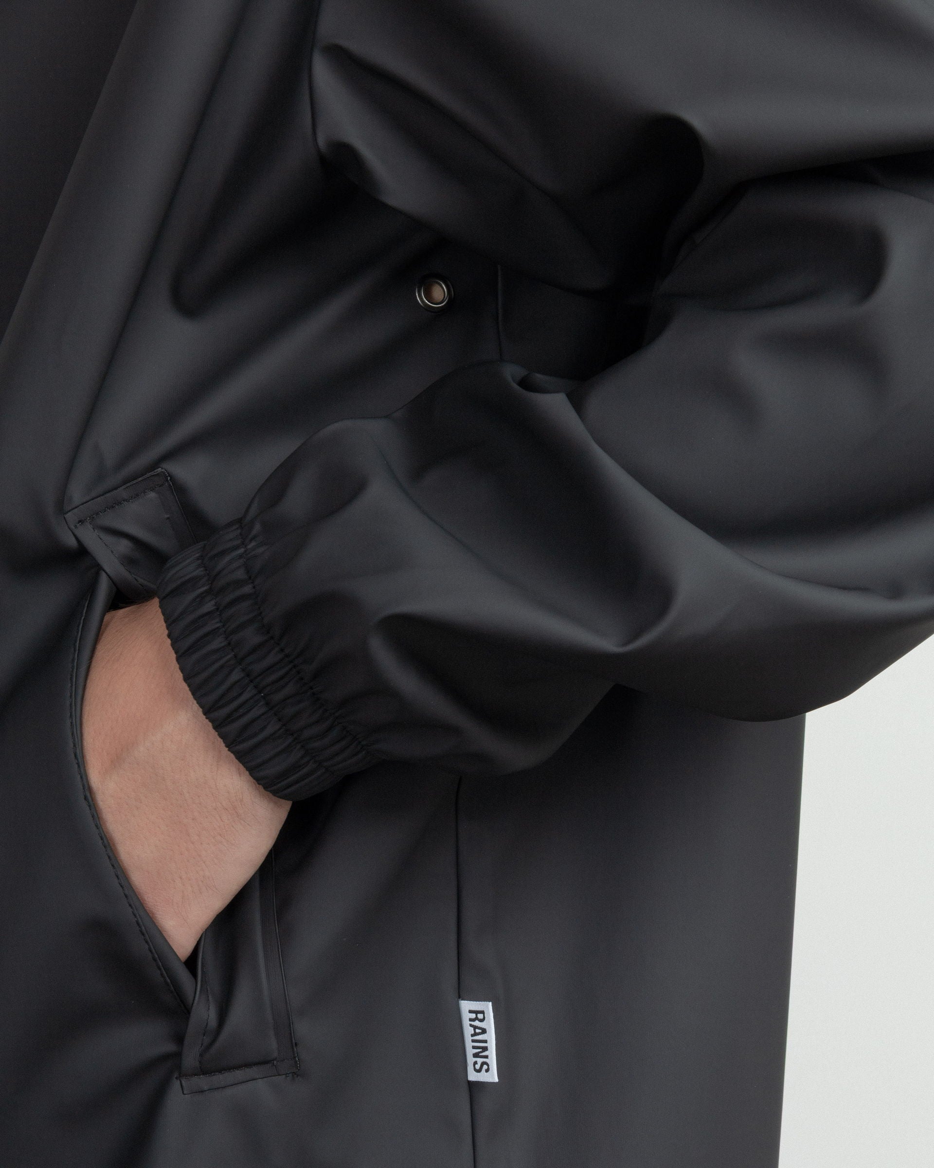 Parka Rains 18370 Preto - 86-18370-01