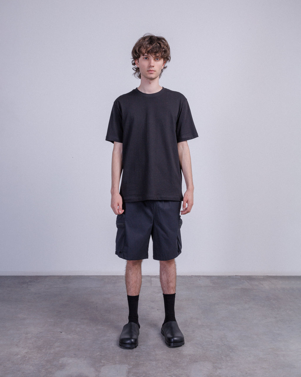 Rains 19310 Black Cargo Shorts