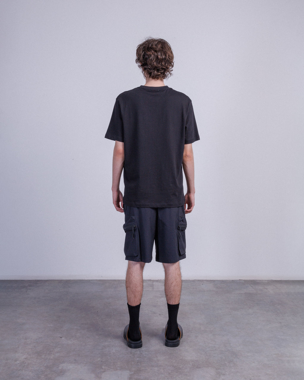 Rains 19310 Black Cargo Shorts