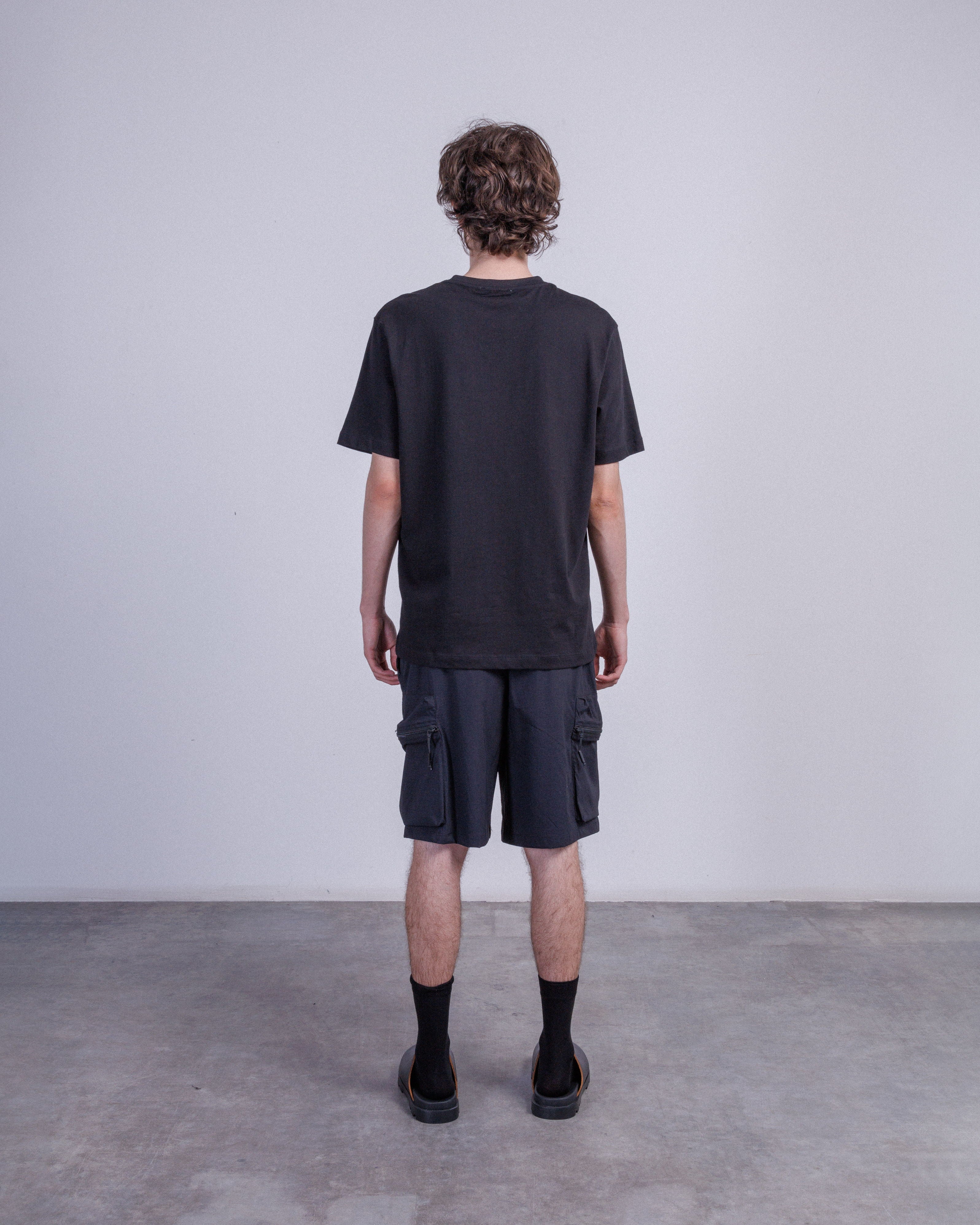 Rains 19310 Black Cargo Shorts