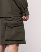 Rains 19310 Green Cargo Shorts