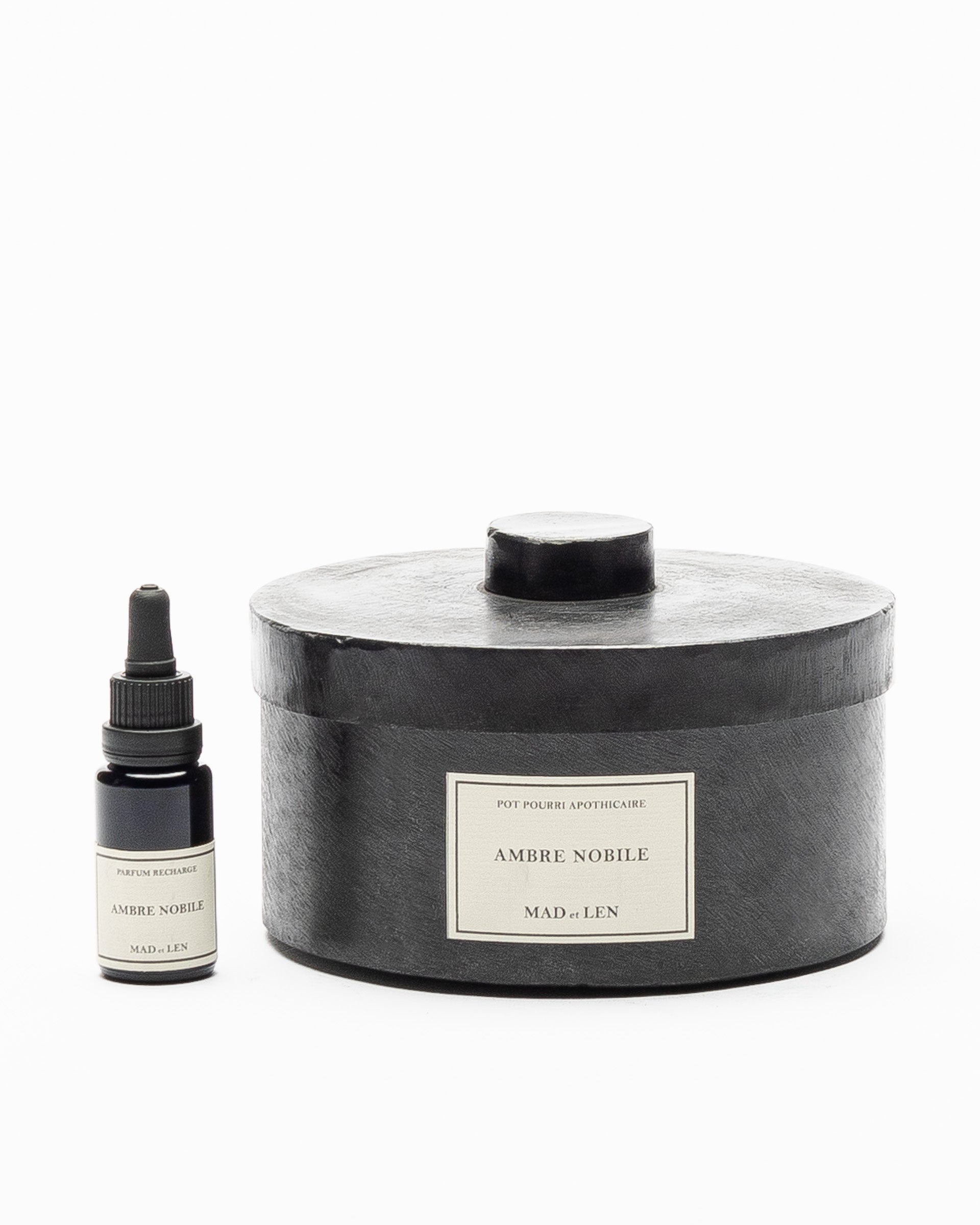 Pedras difusoras Mad et Len PotPourriApothicaireAmbreNobile Preto - 87-GPPA-AN-01
