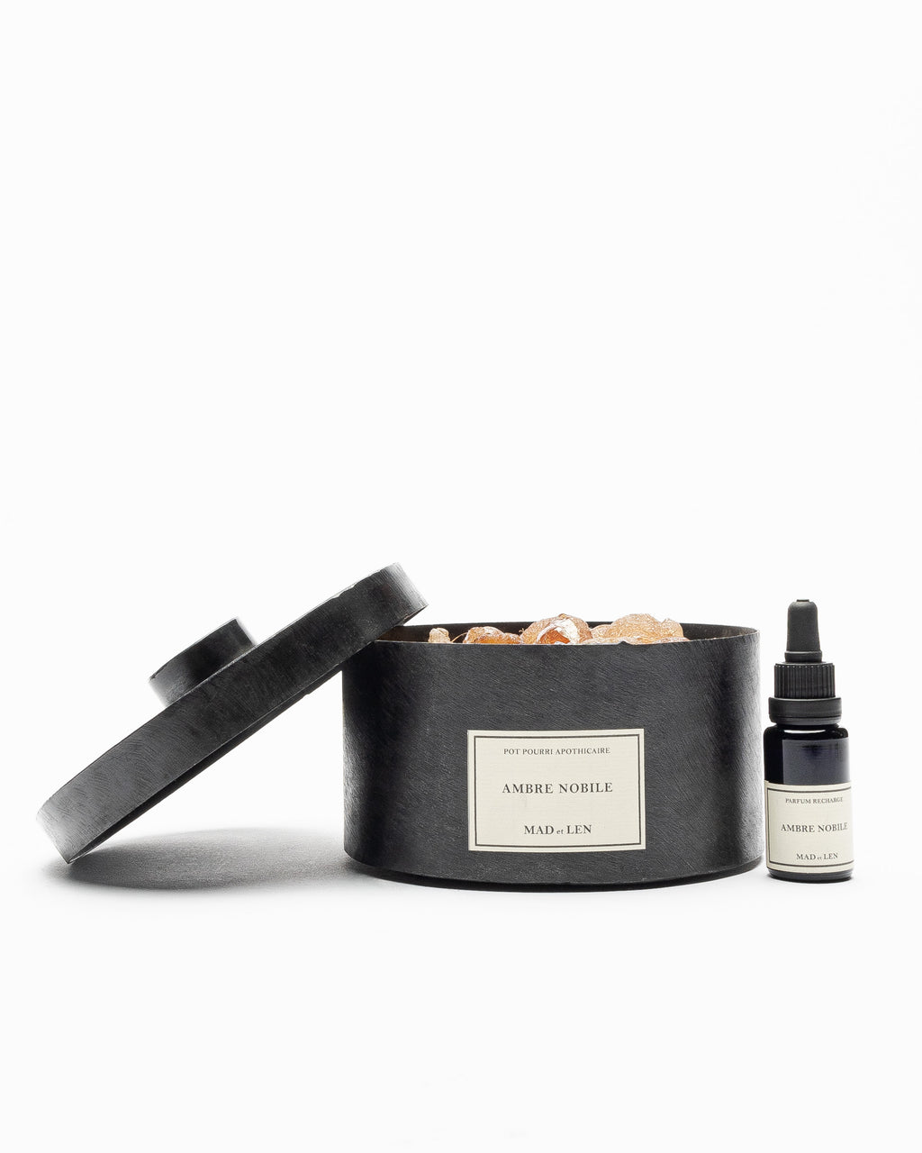 Pedras difusoras Mad et Len PotPourriApothicaireAmbreNobile Preto - 87-GPPA-AN-01