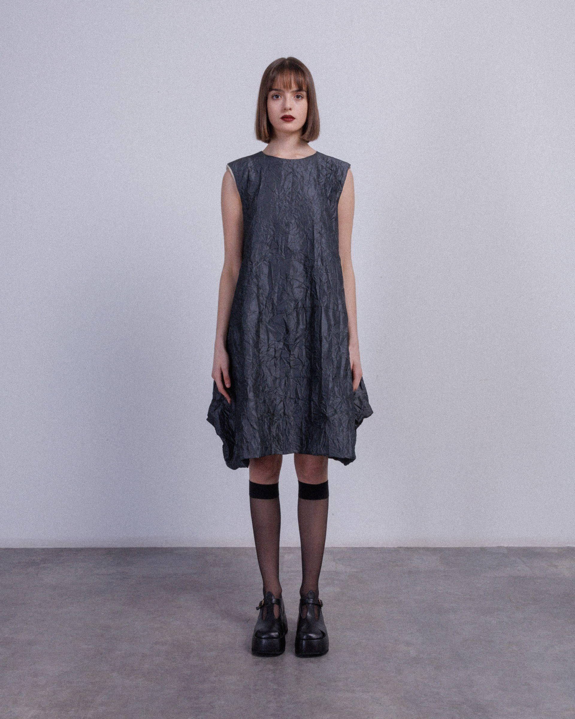 Vestido D-Ross 30.225-6 Cinza - 88-225-6-08