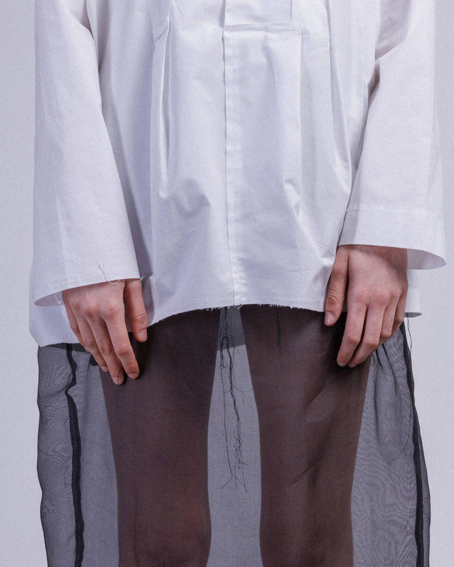 Camisa comprida D-Ross 28.53-110 Branco - 88-513-110-00