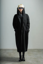 D-Ross Long Coat 28.634-46 Black