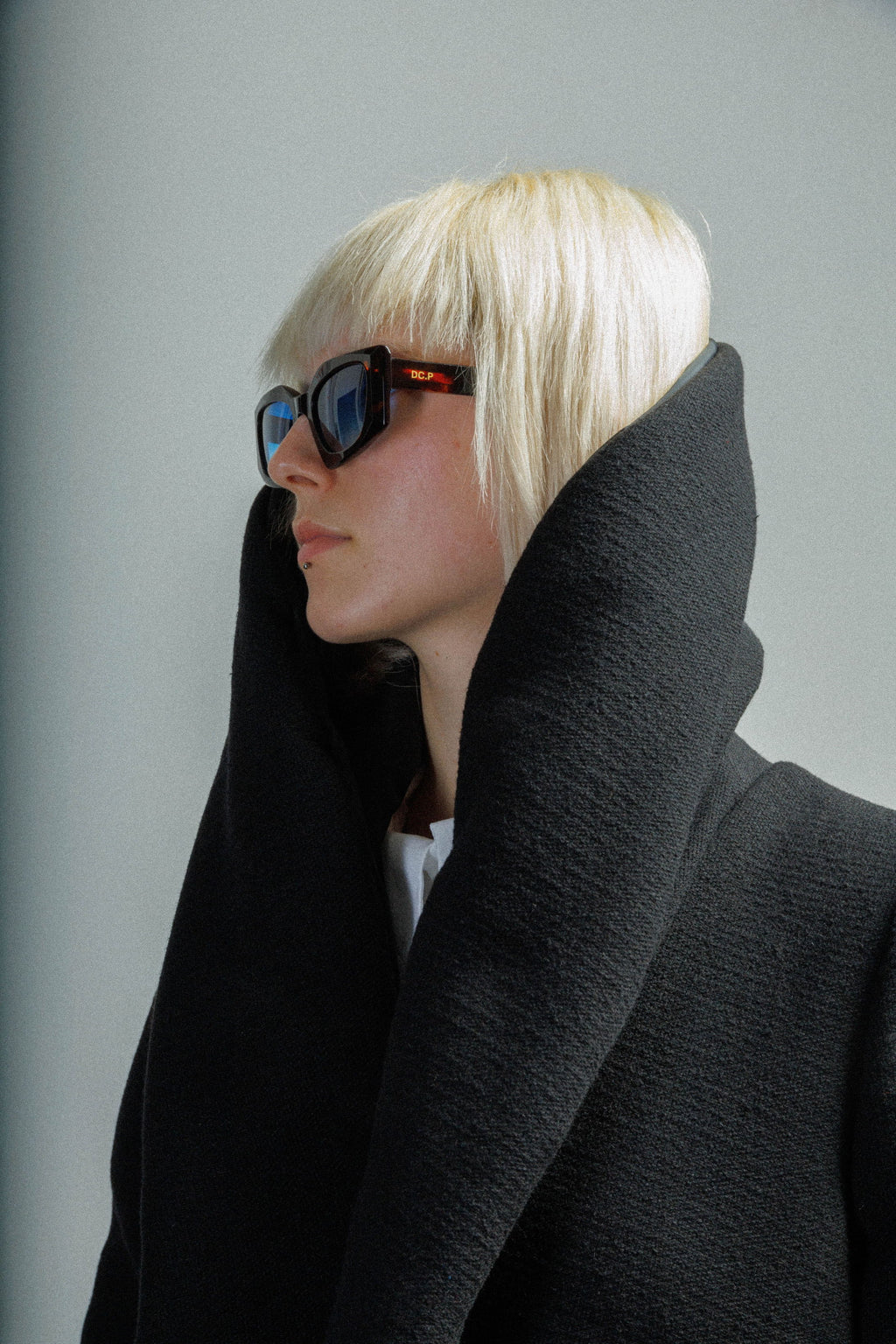 D-Ross Long Coat 28.634-46 Black