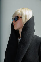 D-Ross Long Coat 28.634-46 Black