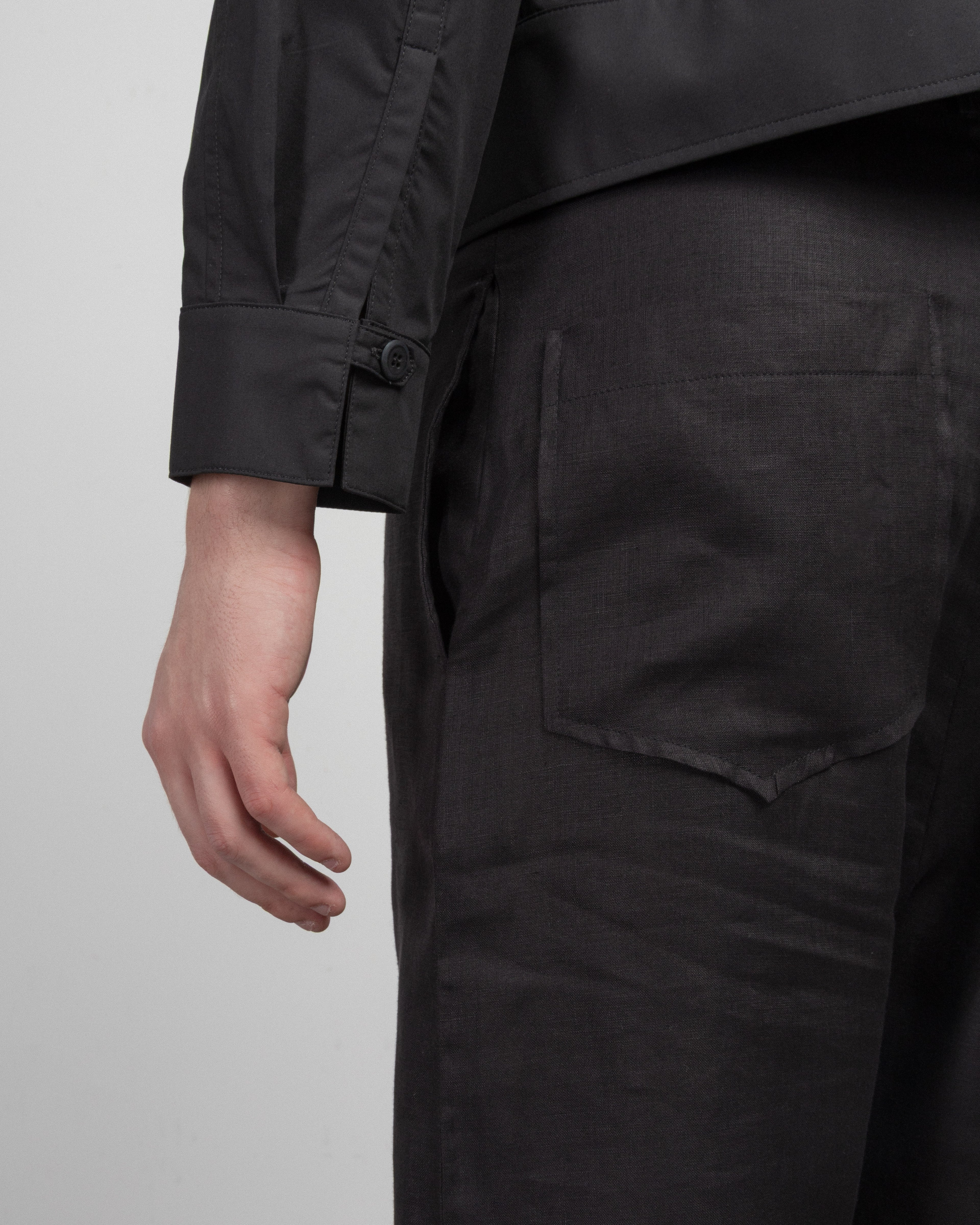 Matilda Longhena ACHILLE2 Black Pants