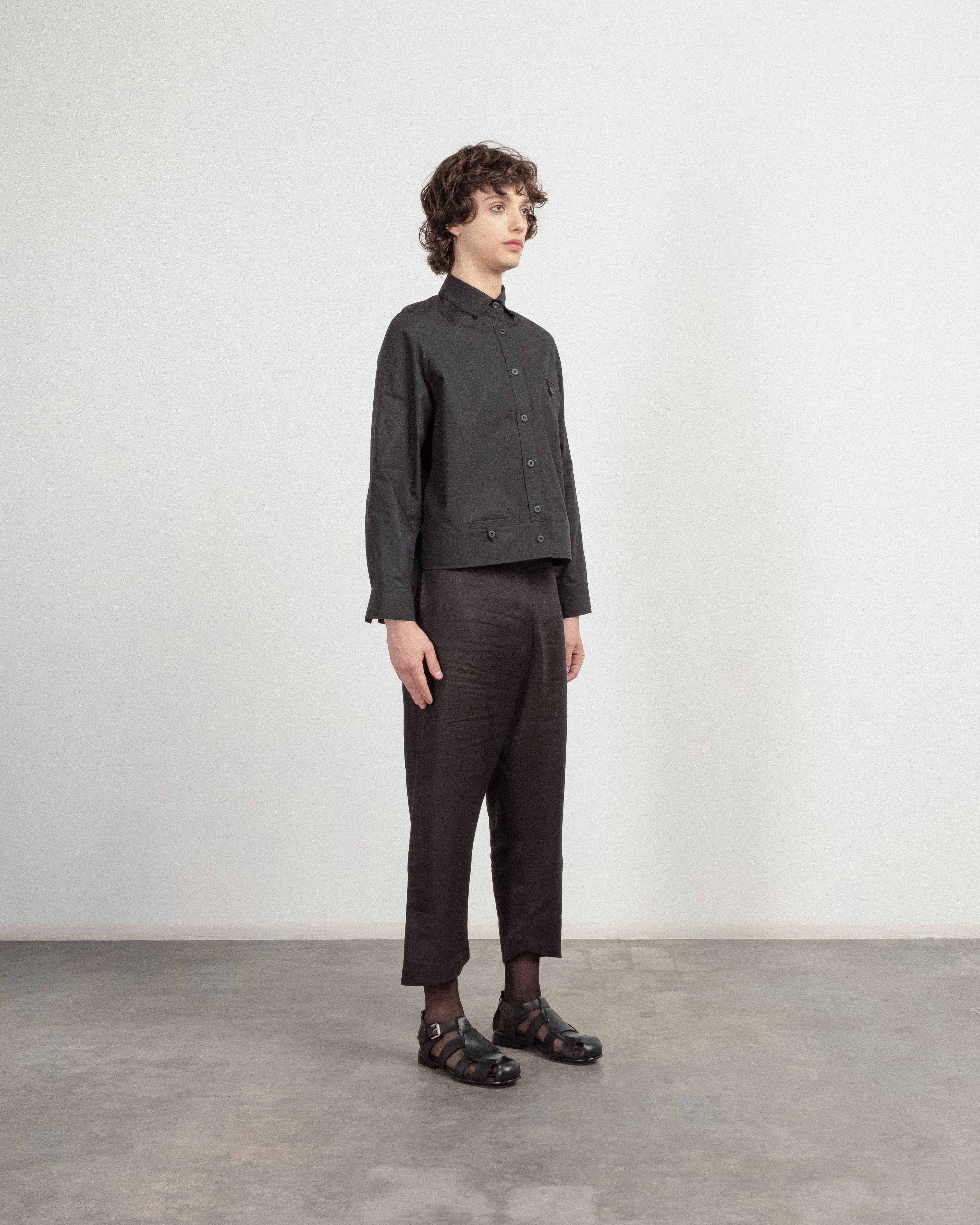 Camisa Matilda Longhena ALESSIA Preto - 95-ALESSIA-01