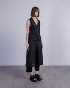 Colete Matilda Longhena GIUSY Preto - 95-GIUSY-01