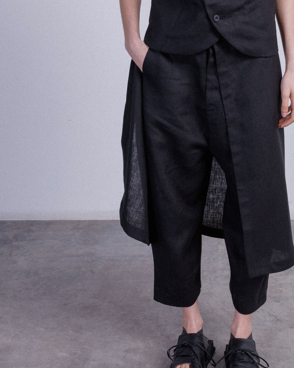 Matilda Longhena GIUSY3 Black Pants