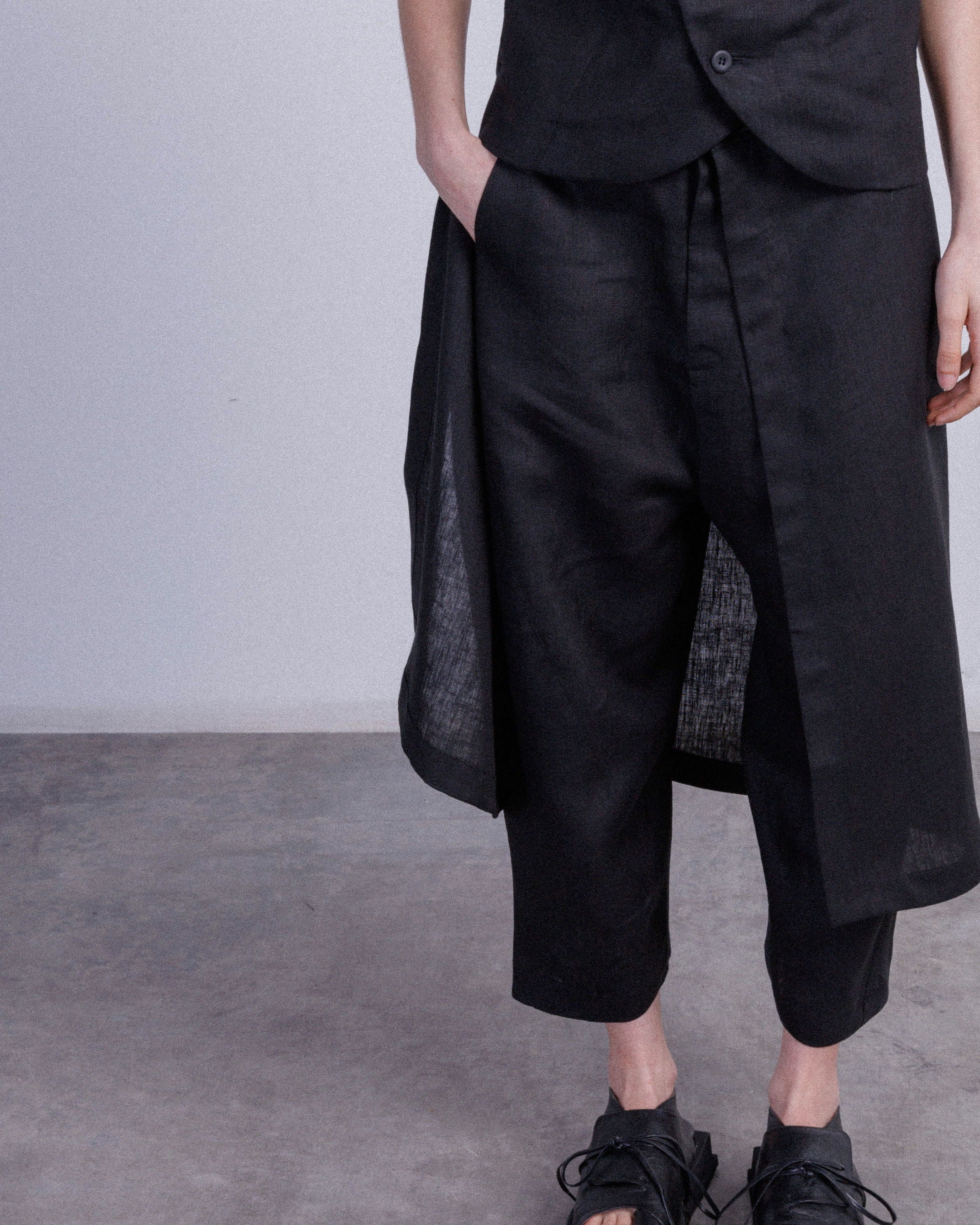 Matilda Longhena GIUSY3 Black Pants