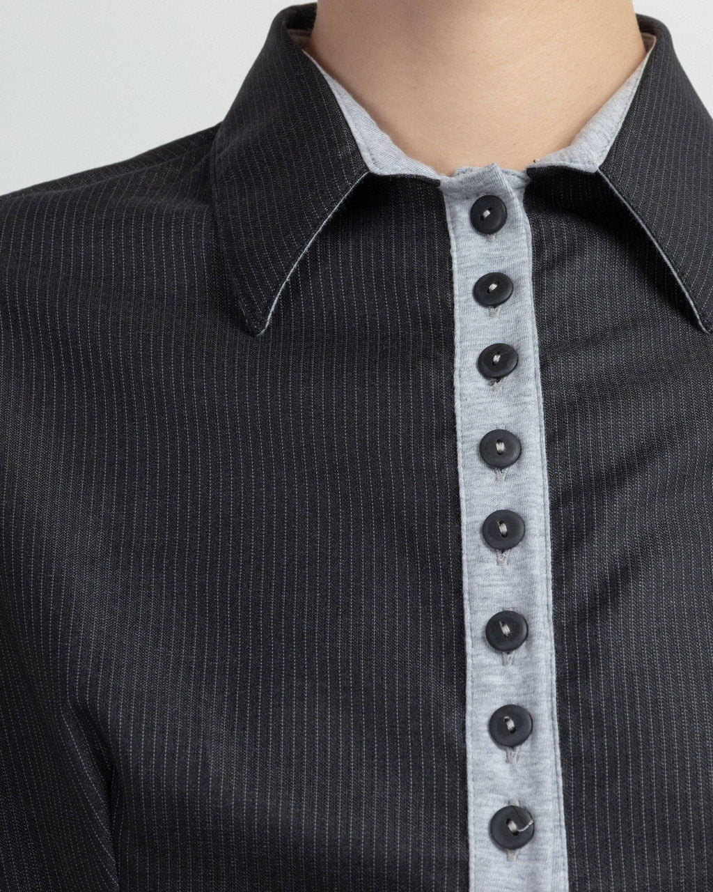 Camisa Matilda Longhena HANSEL Preto - 95-HANSEL-01