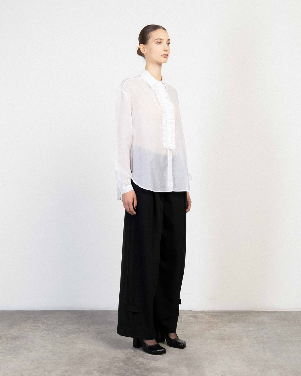Camisa Matilda Longhena INGRID Branco - 95-INGRID-00