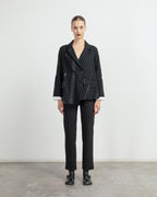 Blazer Matilda Longhena REBECCA Preto - 95-REBECCA-01