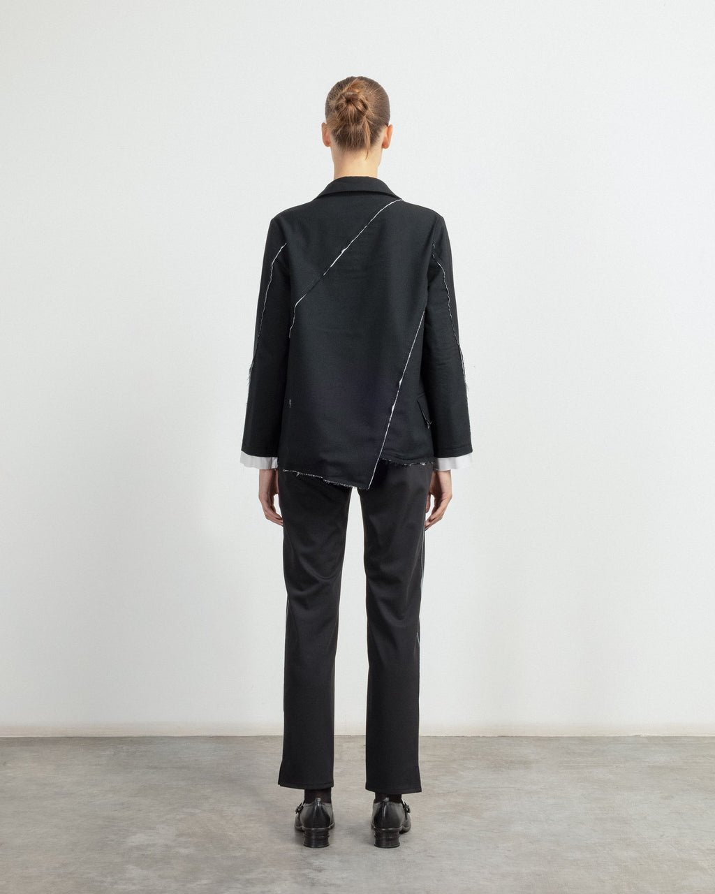 Blazer Matilda Longhena REBECCA Preto - 95-REBECCA-01