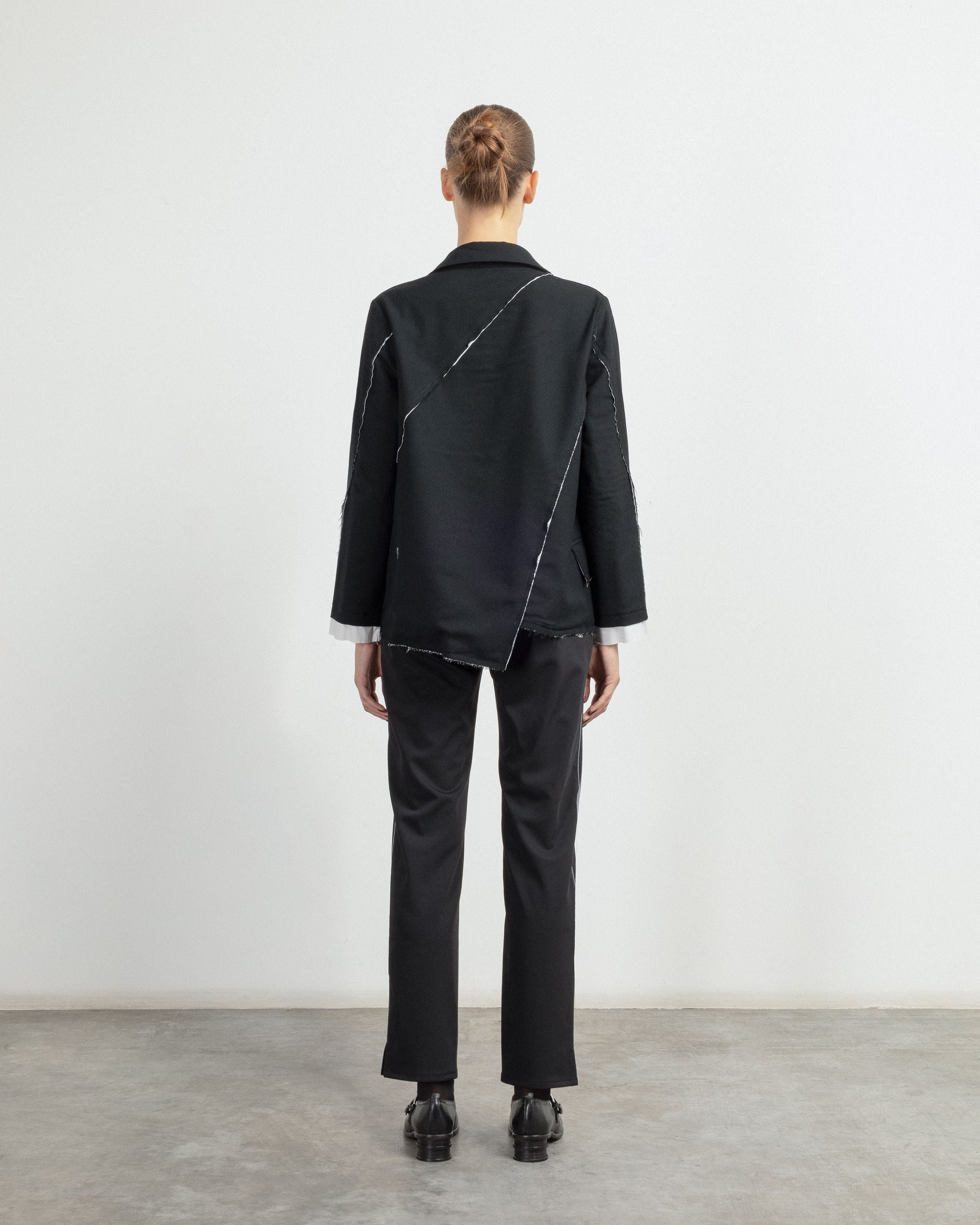 Blazer Matilda Longhena REBECCA Preto - 95-REBECCA-01