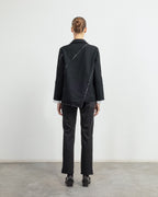 Blazer Matilda Longhena REBECCA Preto - 95-REBECCA-01