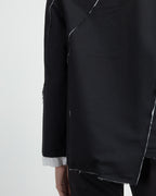 Blazer Matilda Longhena REBECCA Preto - 95-REBECCA-01