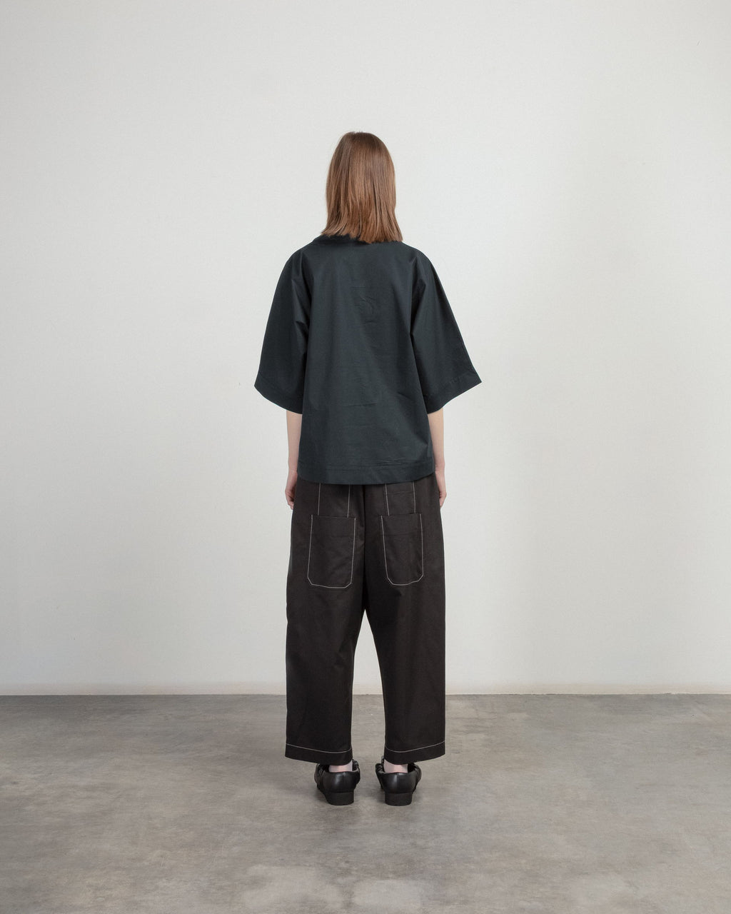 Camisa Matilda Longhena SUSAN Preto - 95-SUSAN-01