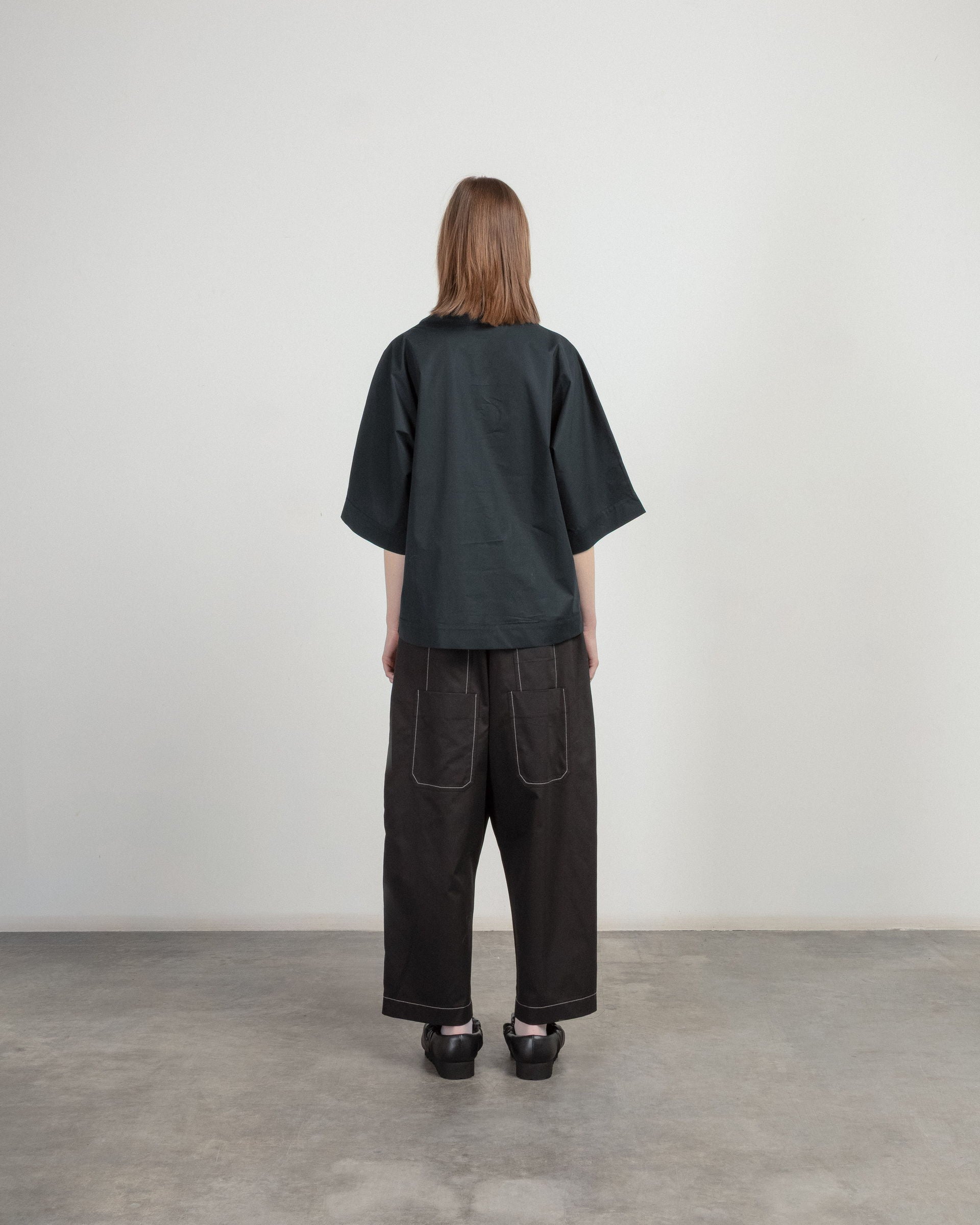 Camisa Matilda Longhena SUSAN Preto - 95-SUSAN-01