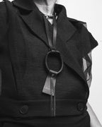 Valentina Banella Necklace COL-347-N Black